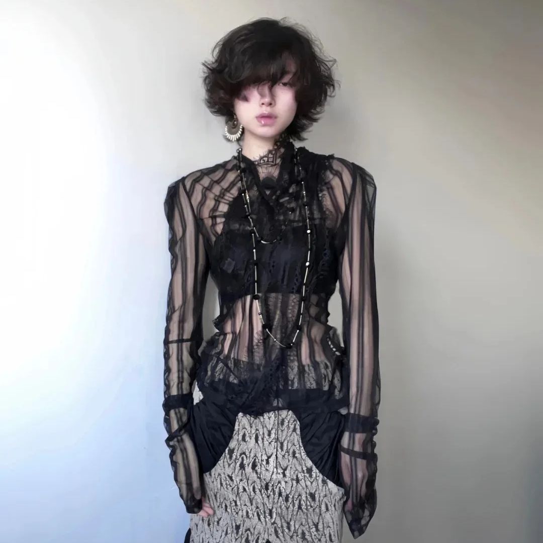 Women'S Formal Wear Blouse - Original Designer Women Spring Thin White