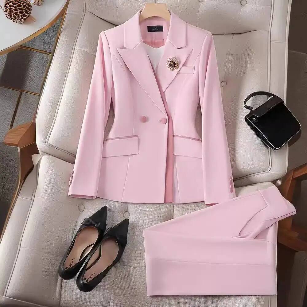 Formal Elegant Styles Ladies O - Women'S Formal Wear Pantsuits ulasan dan harga