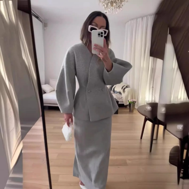 2 Piece Sets Women Outfits Ele - Women Formal Wear For Meeting ulasan dan harga