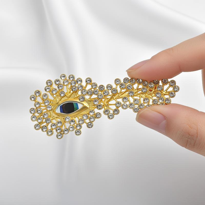 Minimalist Rhinestone Eye-Shap - Women Formal Wear For Meeting ulasan dan harga