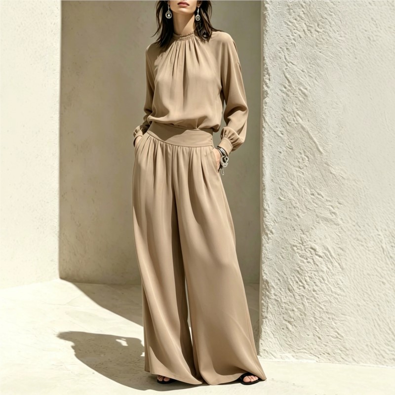 Autumn Elegant Women Long Slee - Women'S Formal Wear Blouse ulasan dan harga